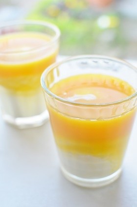 マンゴーラッシーフローズンヨーグルトのレシピ