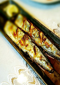 焼きサンマ・・・簡単美味しい秋刀魚