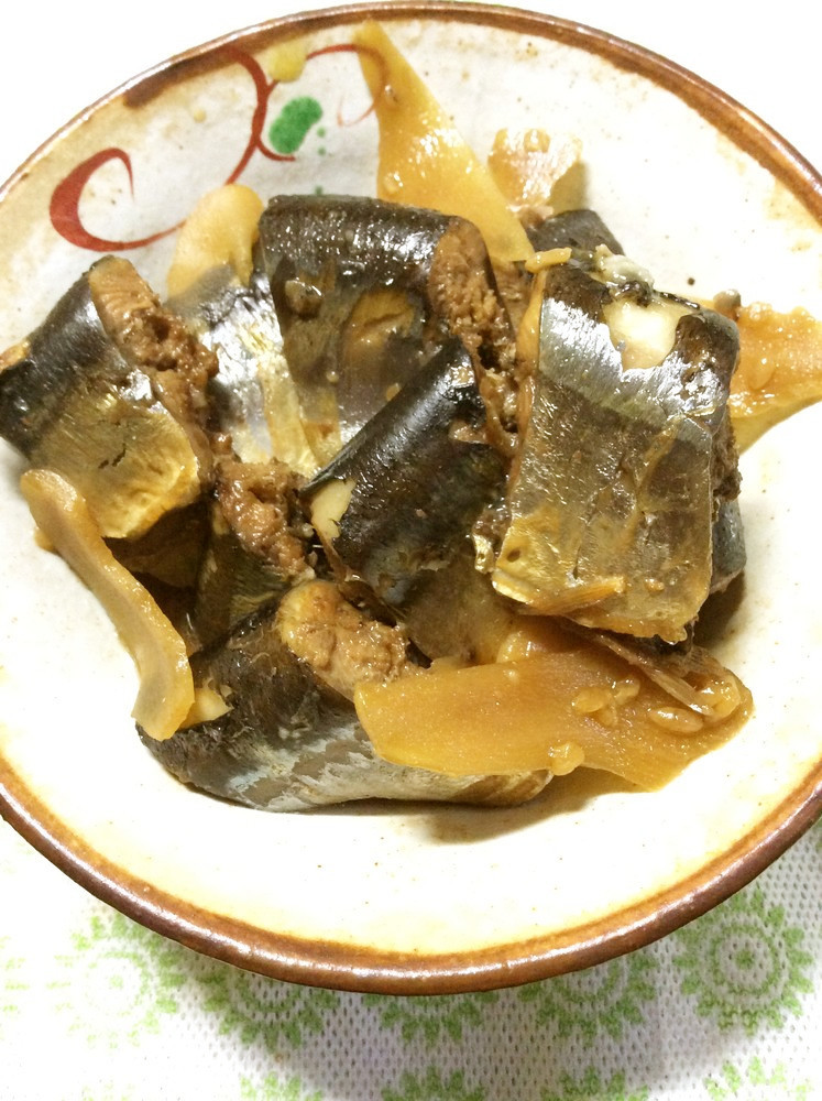 圧力鍋で秋刀魚の生姜煮の画像