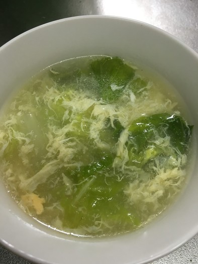 創味シャンタンDXで超簡単スープの写真