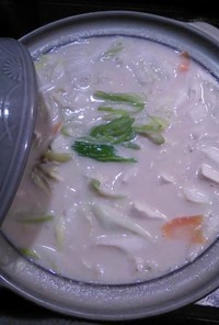 豆乳de湯豆腐
