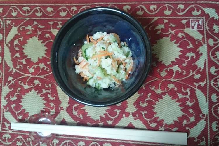 野菜の卯の花和え レシピ 作り方 By 貝塚ママ クックパッド 簡単おいしいみんなのレシピが373万品