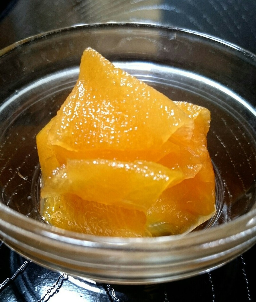 柿のレモン漬けの画像