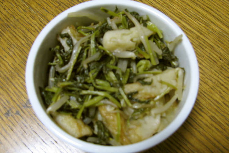 間引き菜の中華炒め煮 レシピ 作り方 By さとみこあき クックパッド 簡単おいしいみんなのレシピが373万品