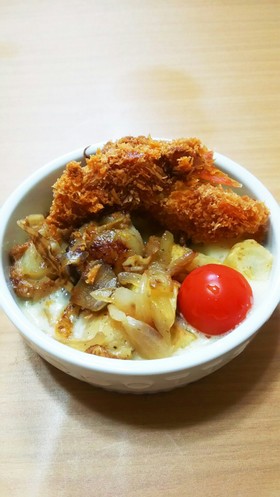 ホタテと海老ふらいココットカマン