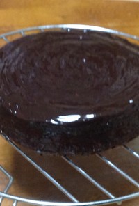 炊飯器で◆超ビターチョコレートケーキ