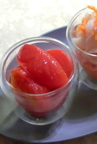 焼きトマトの（白）バルサミコハニーマリネ