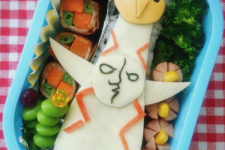 キャラ弁 太陽の塔 型紙あり レシピ 作り方 By Cake Mama クックパッド