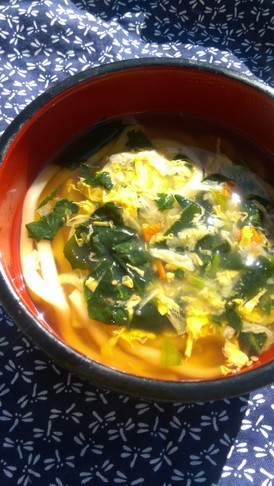 簡単♪とろ~り野菜あんかけうどん