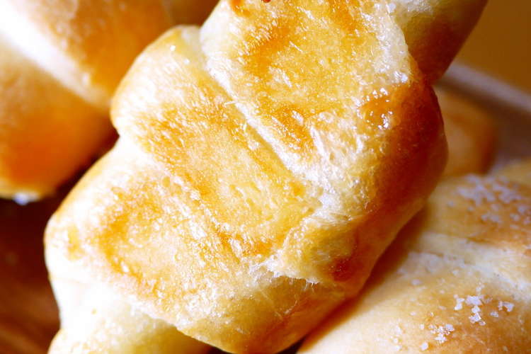 簡単成形 シュガーマーガリン 塩パン レシピ 作り方 By ほっこり の クックパッド