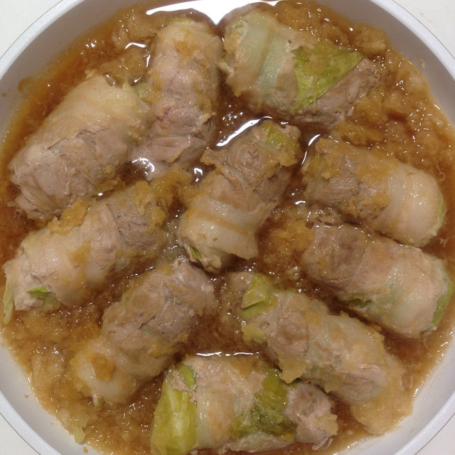 さっぱり 豚バラキャベツのおろしポン酢 レシピ 作り方 By まるチ クックパッド 簡単おいしいみんなのレシピが356万品