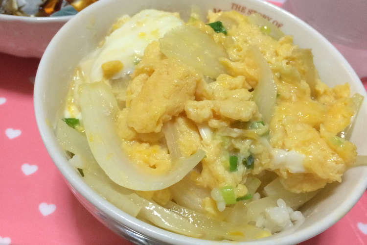 一人分 フライパンで 親子丼 レシピ 作り方 By Mannnami クックパッド 簡単おいしいみんなのレシピが349万品