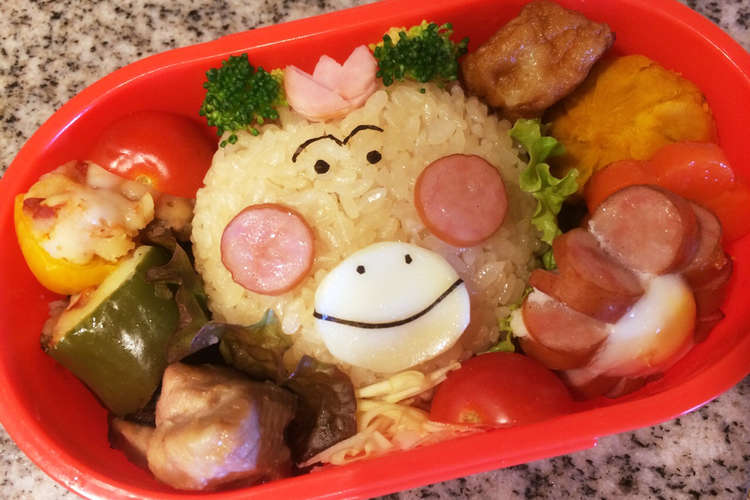 キャラ弁 はなかっぱ レシピ 作り方 By Yumi314 クックパッド