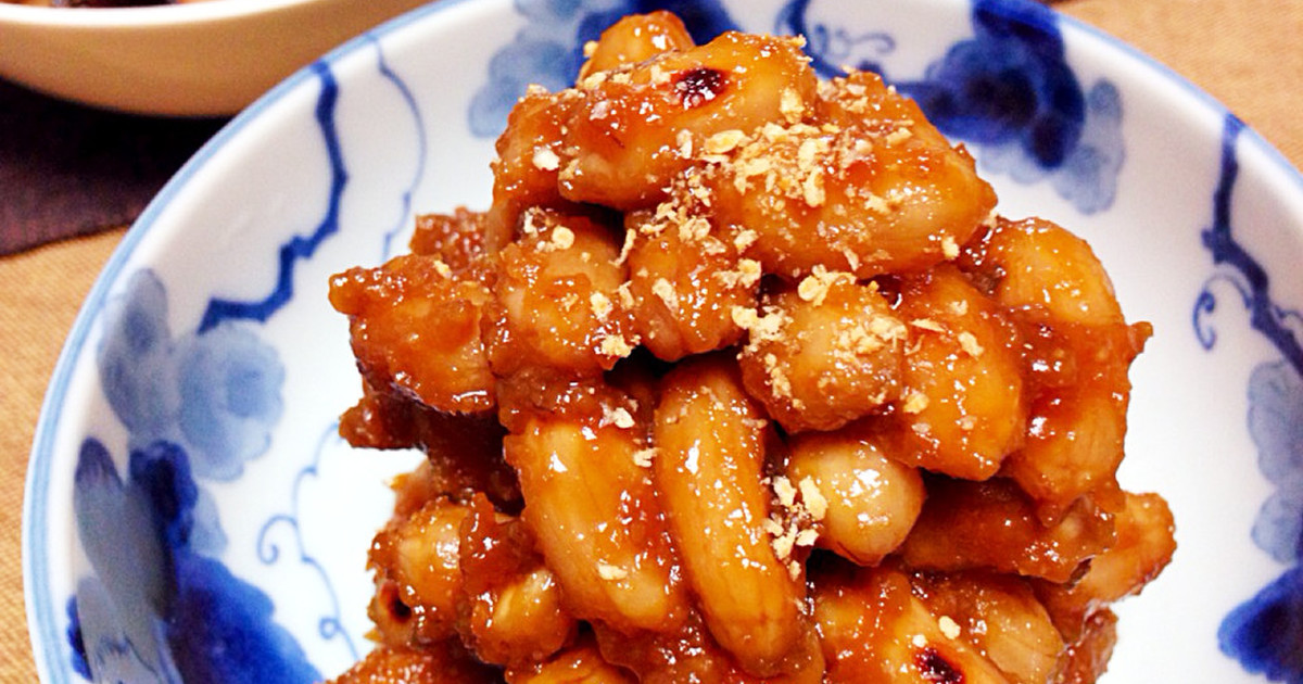 ピーナッツのおやつのレシピ