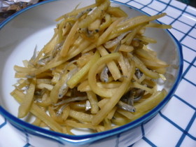大根の臭みナシ!皮の中華風きんぴら