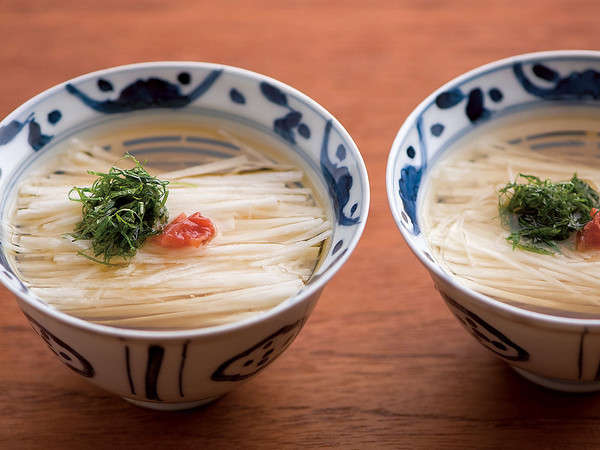 長いものそうめん風