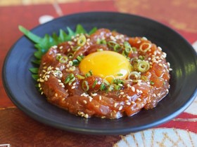 おつまみに☆丼ぶりに☆マグロユッケ