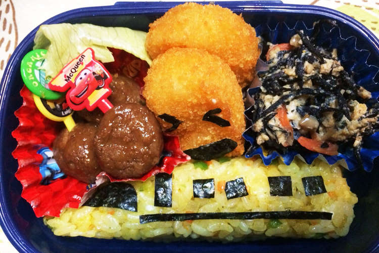 子供が喜ぶ新幹線キャラ弁 レシピ 作り方 By るある クックパッド 簡単おいしいみんなのレシピが366万品