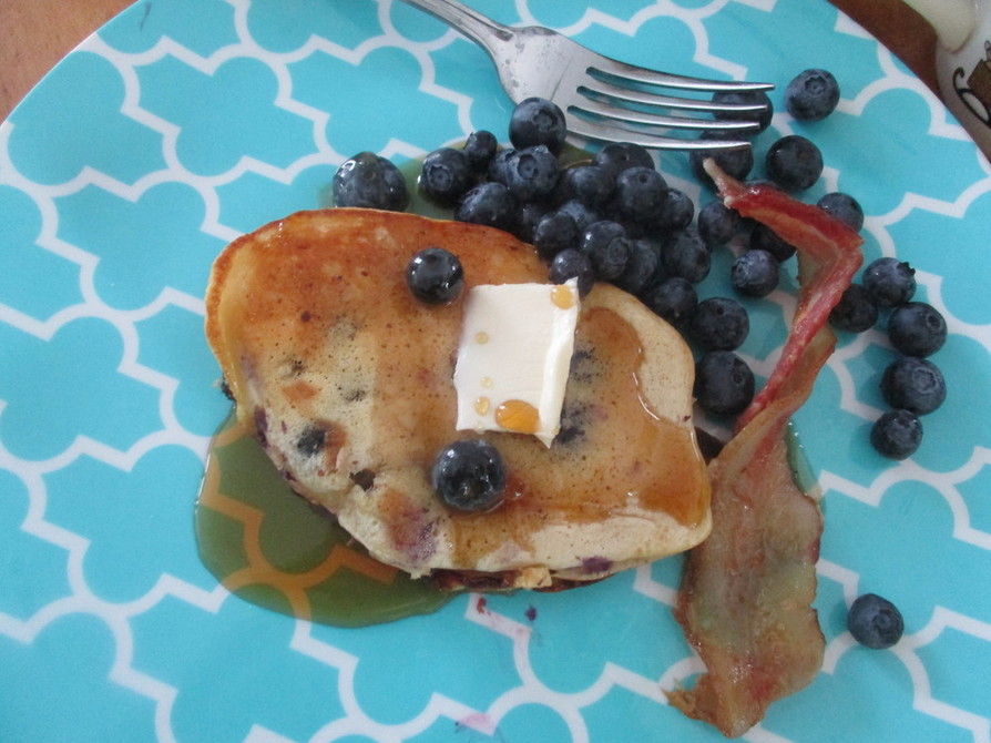 ブルーベリーとレモンのパンケーキ レシピ