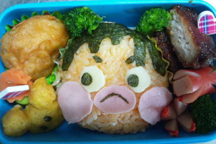 妖怪ウオッチ たこやっ鬼 キャラ弁 レシピ 作り方 By ｅryou クックパッド