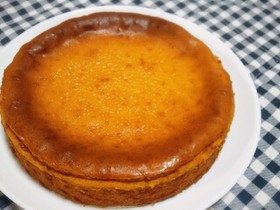 ハロウィンかぼちゃのチーズケーキのレシピ