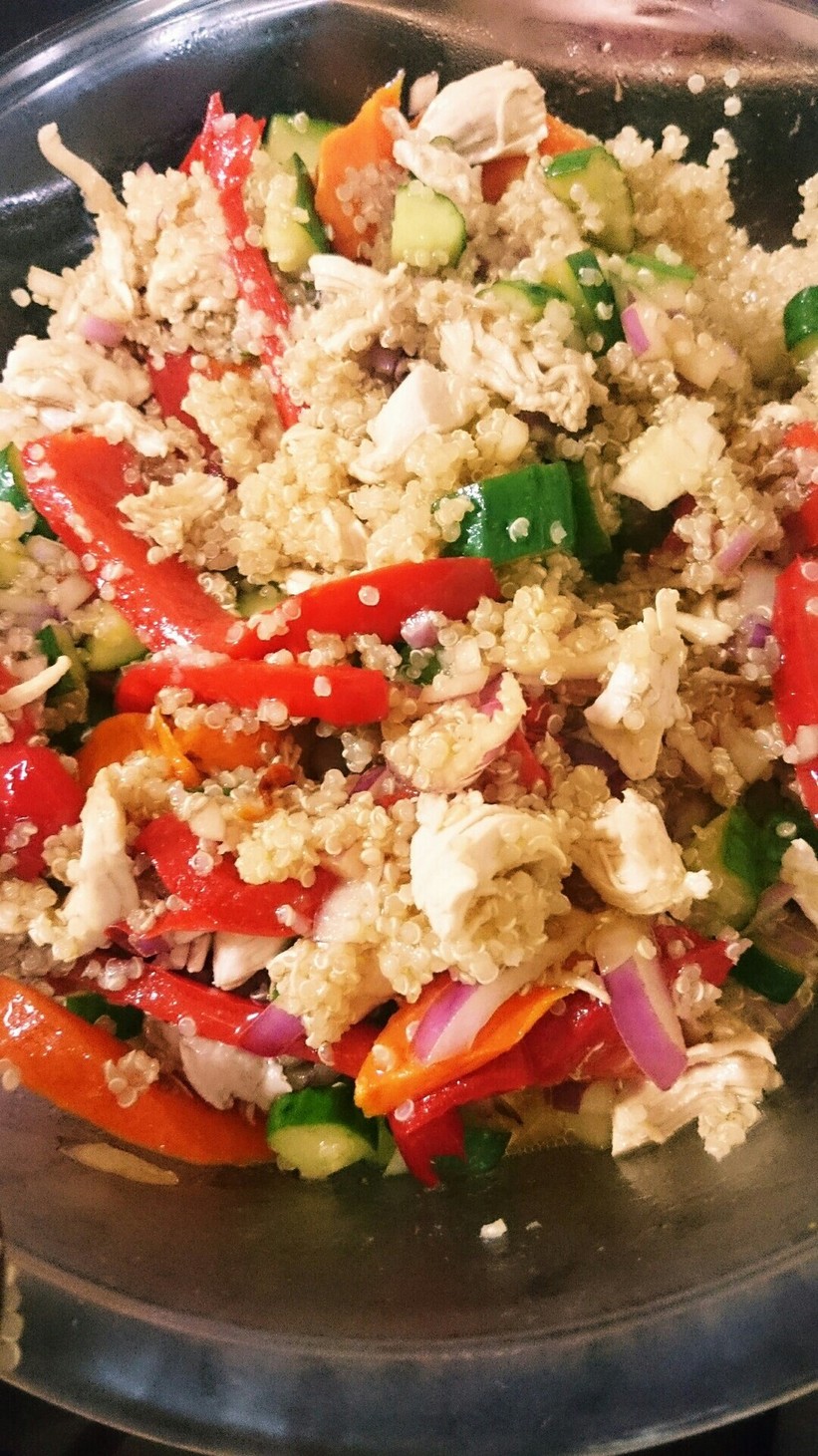 インドのキヌアサラダのレシピ