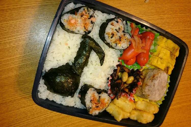 中学男子のぎりぎりキャラ弁 レシピ 作り方 By まぴりんこ クックパッド 簡単おいしいみんなのレシピが354万品