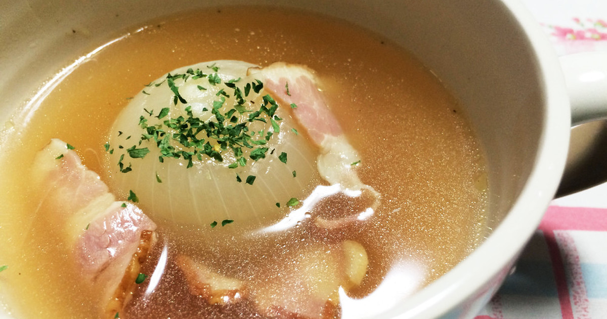 ベーコンと玉ねぎのグリルチーズのレシピ