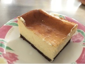 ベイクドチーズケーキ 〜チョコボトム〜の画像