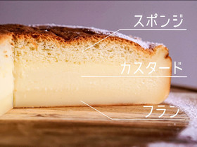 3層の魔法のケーキ ガトーマジック