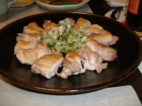 鶏肉のソテー こく旨ねぎ塩ソース