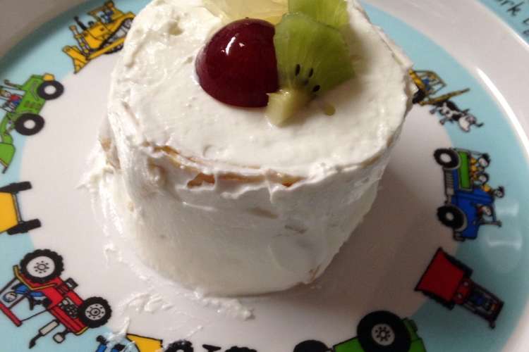 1歳のミルクレープ誕生日ケーキ レシピ 作り方 By ぁこs2 クックパッド