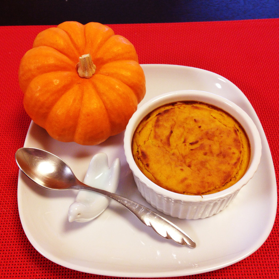 かぼちゃのチーズスフレの画像