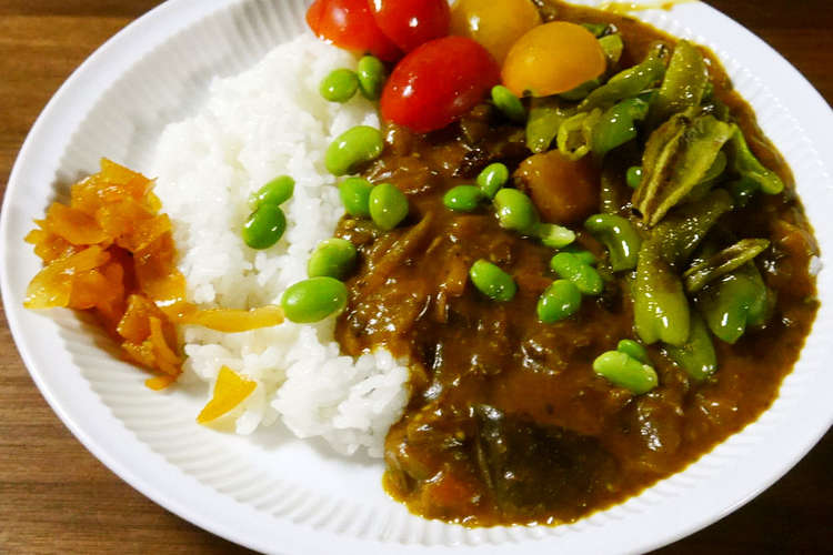 黒ニンニク入り健康カレー レシピ 作り方 By いっちゃんばあばあ クックパッド