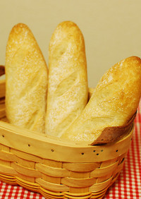 イーストで簡単ミニフランスパン（研究中）