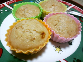 卵乳砂糖添加物ゼロ!かんたん蒸しパン