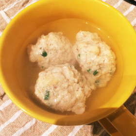 簡単!離乳食にも♪まぐろのフワフワつみれ