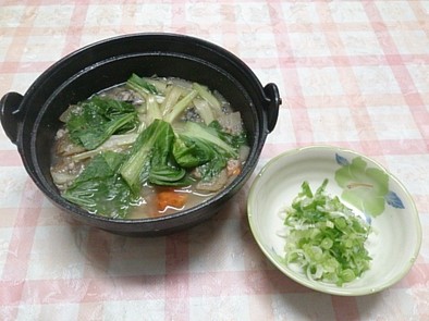 鯖の水煮で作るからだぽかぽか生姜の中華鍋の写真