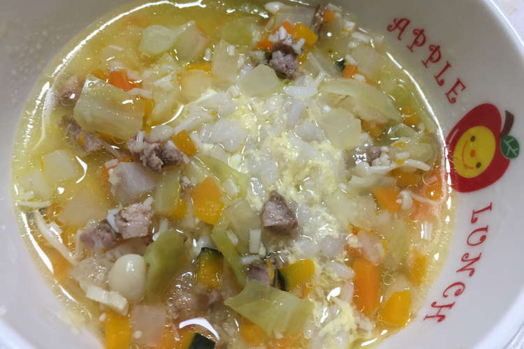 犬ごはん 野菜とキノコの具だくさんスープ レシピ 作り方 By Pinkbanana クックパッド 簡単おいしいみんなのレシピが360万品