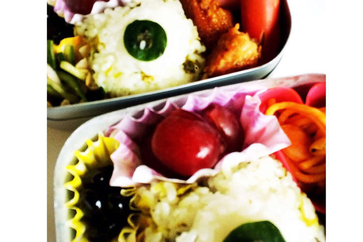 つむつむキャラ弁 マイク レシピ 作り方 By あゆめマザー クックパッド