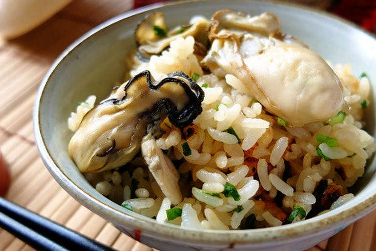 土鍋で1合 プリッと牡蠣飯 麺つゆ レシピ 作り方 By ち Sun クックパッド 簡単おいしいみんなのレシピが353万品