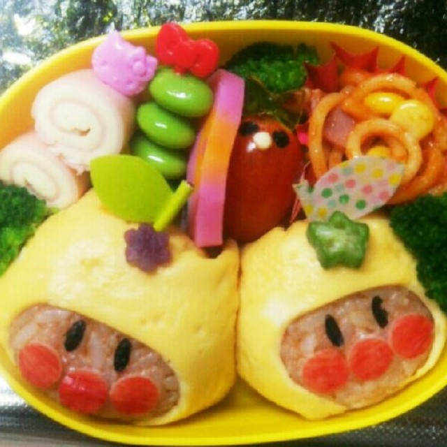 みかんアンパンマン キャラ弁 レシピ 作り方 By みちゃんまま クックパッド