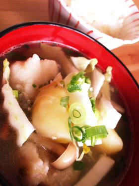 授乳期簡単♪白菜と根菜のあったか芋汁