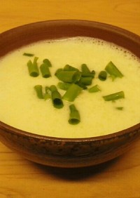 白菜の中華風ポタージュスープ