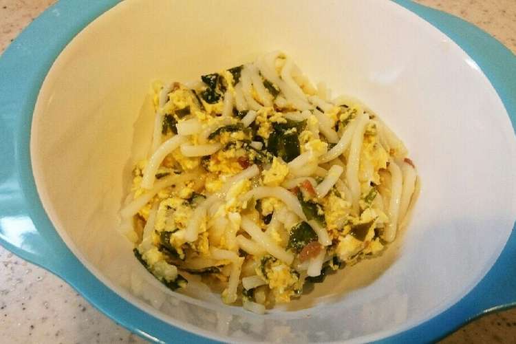 離乳食後期 うどんの大根おろし 卵とじ レシピ 作り方 By ぷーちょす クックパッド 簡単おいしいみんなのレシピが376万品