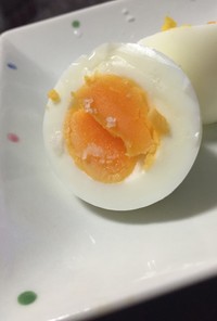 超簡単❤︎若干⁉︎半熟ゆで卵