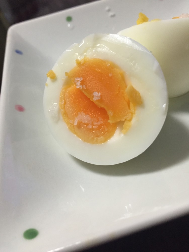 超簡単❤︎若干⁉︎半熟ゆで卵の画像