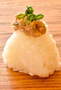 【茨城】ひきわり納豆とすりレンコン和え