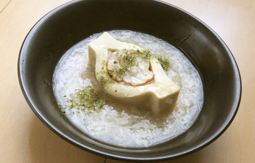 高野豆腐のはさみ煮のおろし長芋かけの画像