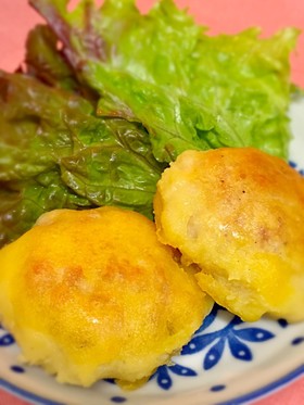 ナゲット風☆チキンバーグ